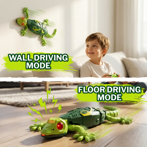 Wall-Climbing RC Gecko – Green