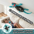 Wall-Climbing RC Gecko – Blue