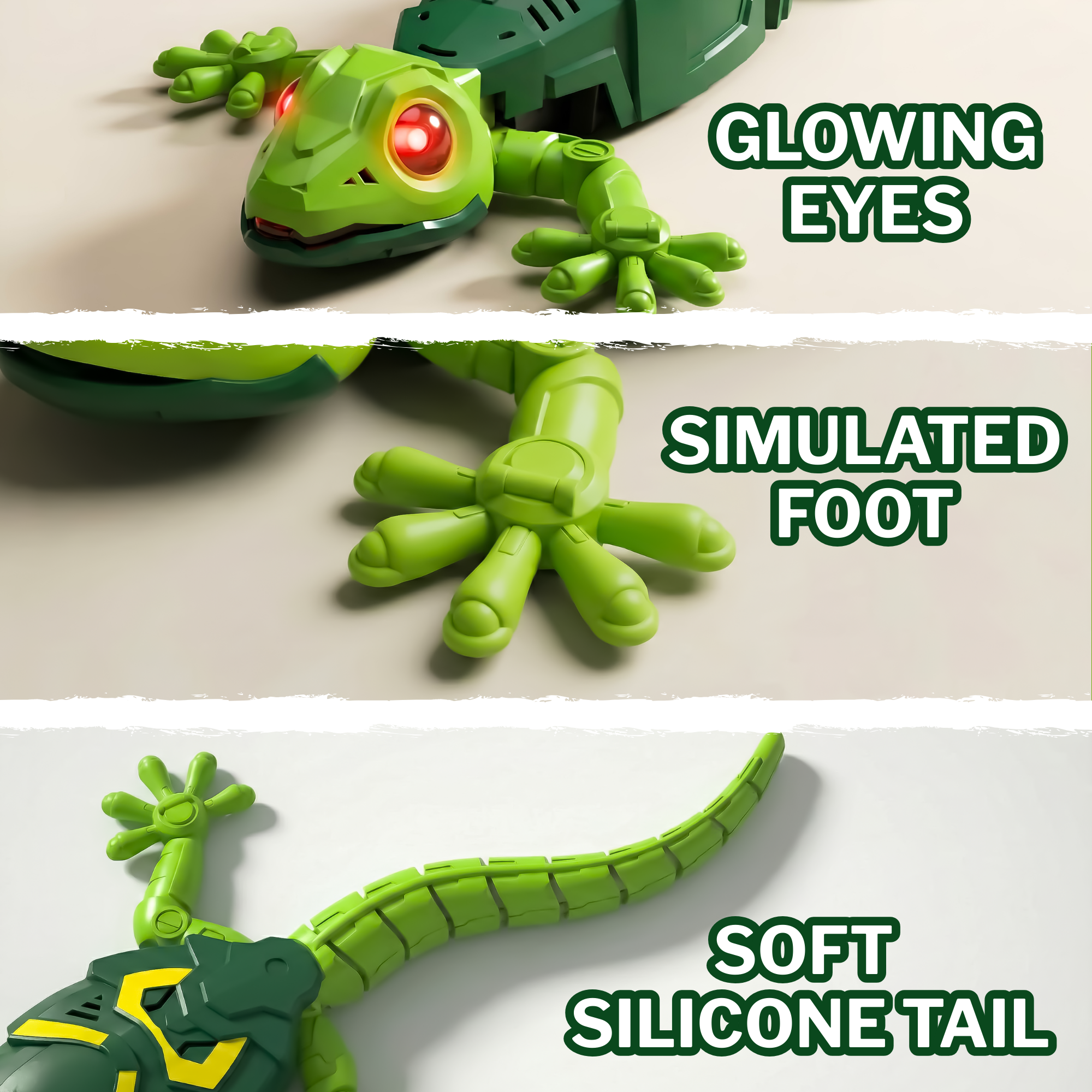 Wall-Climbing RC Gecko – Green