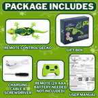 Wall-Climbing RC Gecko – Green