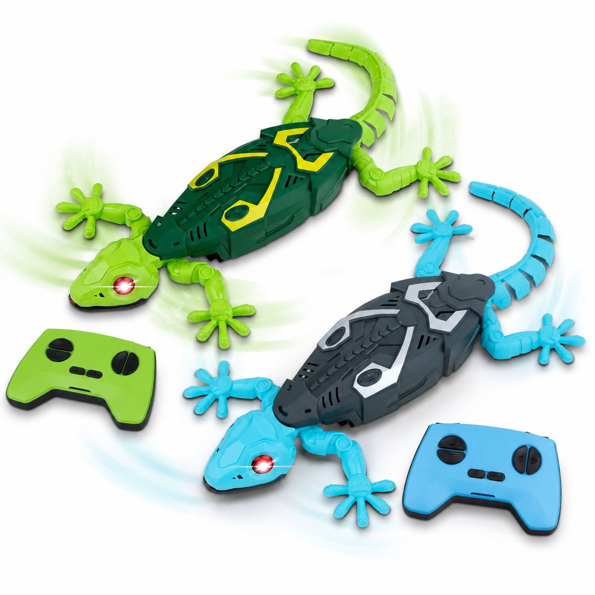 MOVIOX Gecko Duo Bundle — Green + Blue