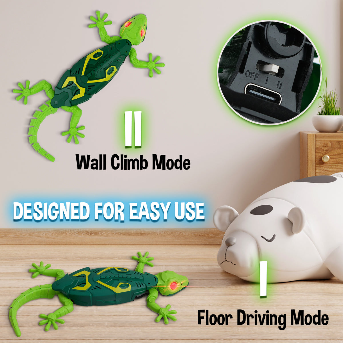 MOVIOX Gecko Duo Bundle — Green + Blue